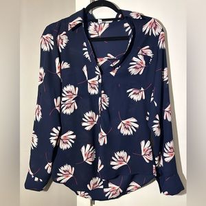 Button-Down Business Casual Top